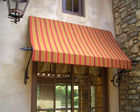 window awnings metal or fabric morro bay|material for window awnings.